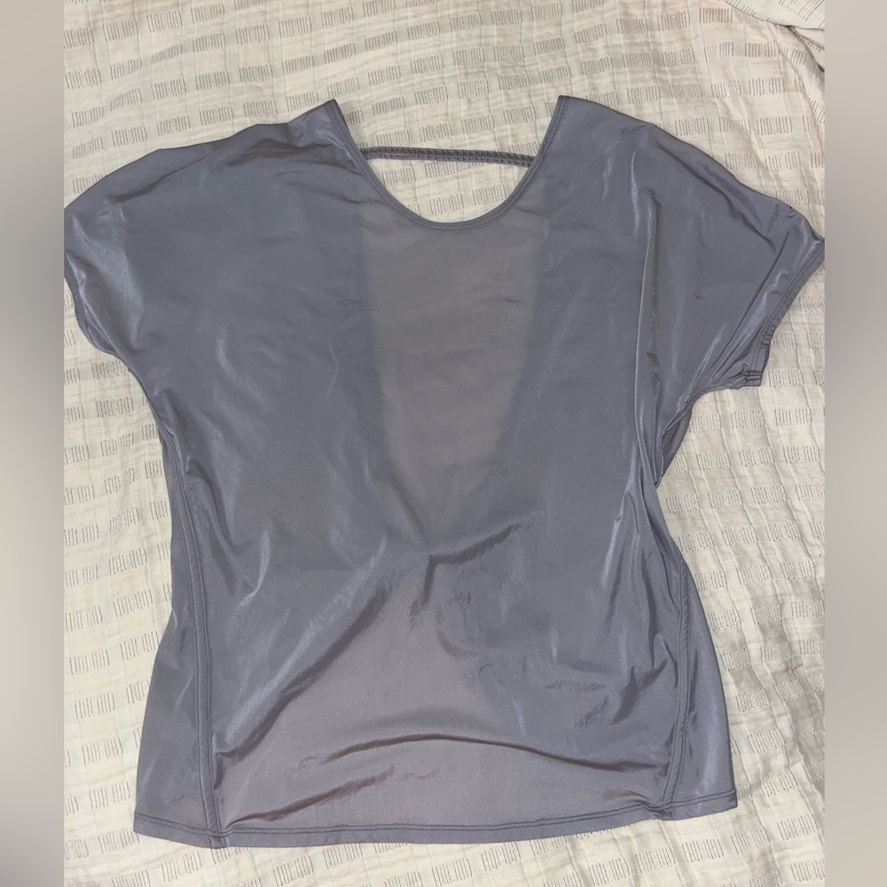 Sheer lululemon athletic top